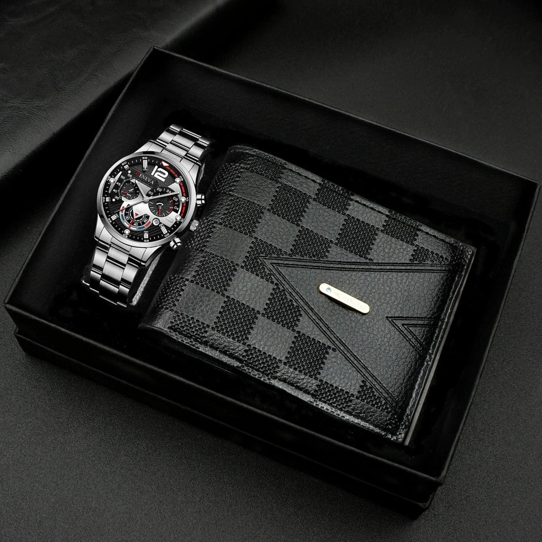 Coffret Cadeau 2 Pièces Saint-Valentin  Argenté