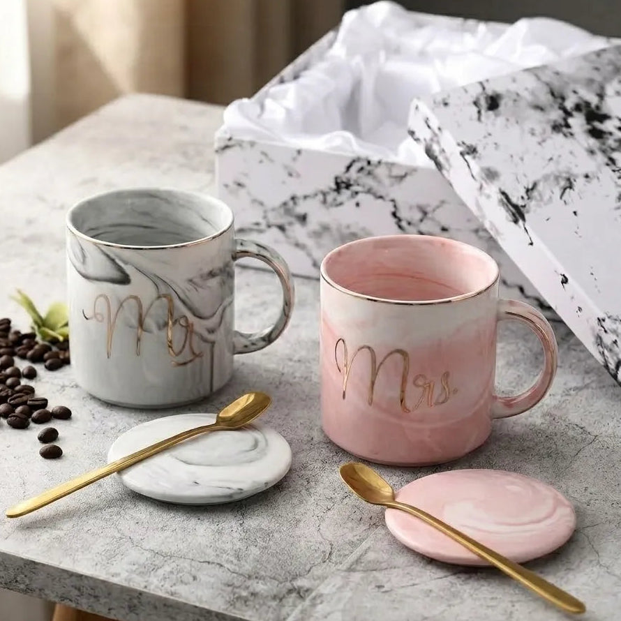 Coffret Mug Mrs & Mr Saint-Valentin Unique