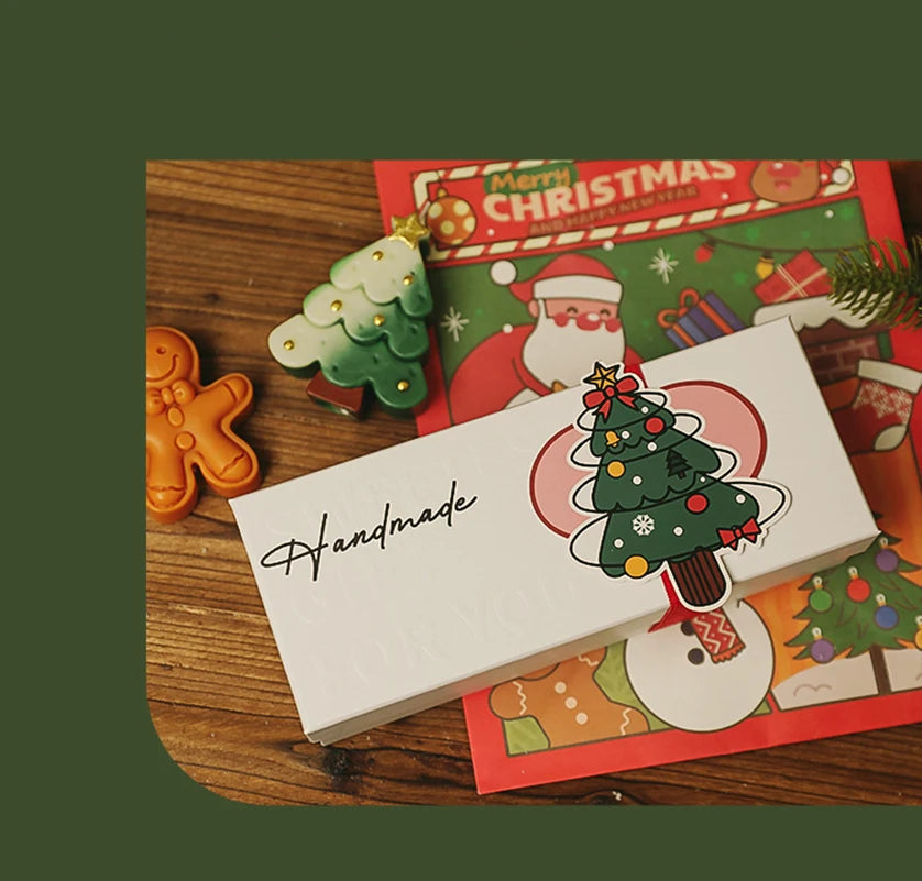 Coffret de Bougies Motifs Noël de qualité