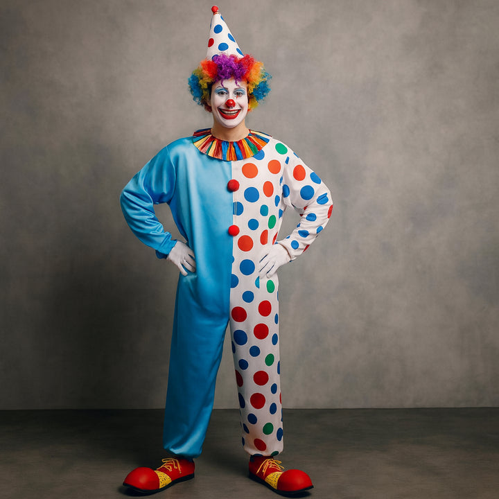 Combinaison Bleu à Pois