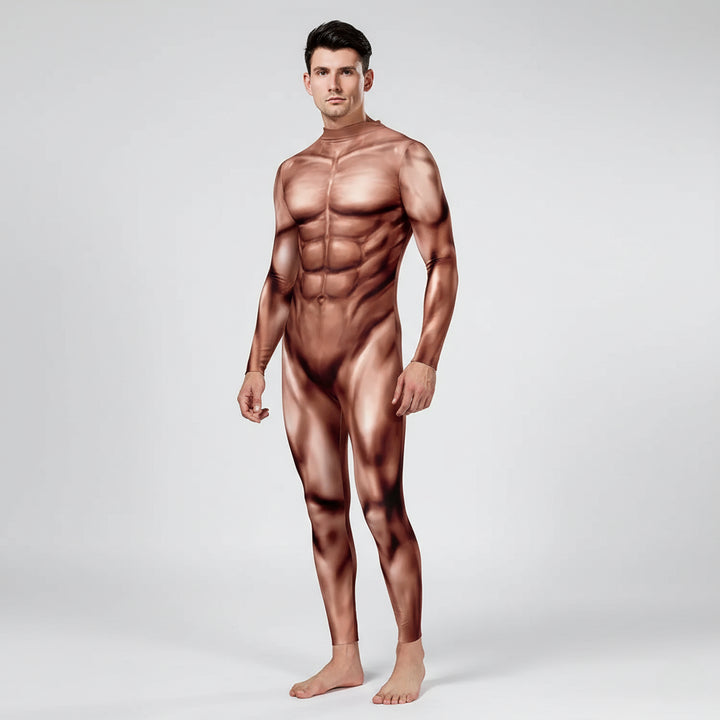 Combinaison Homme Muscles Amusant