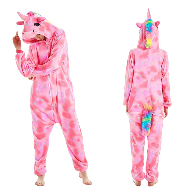 Combinaison Licorne Rose