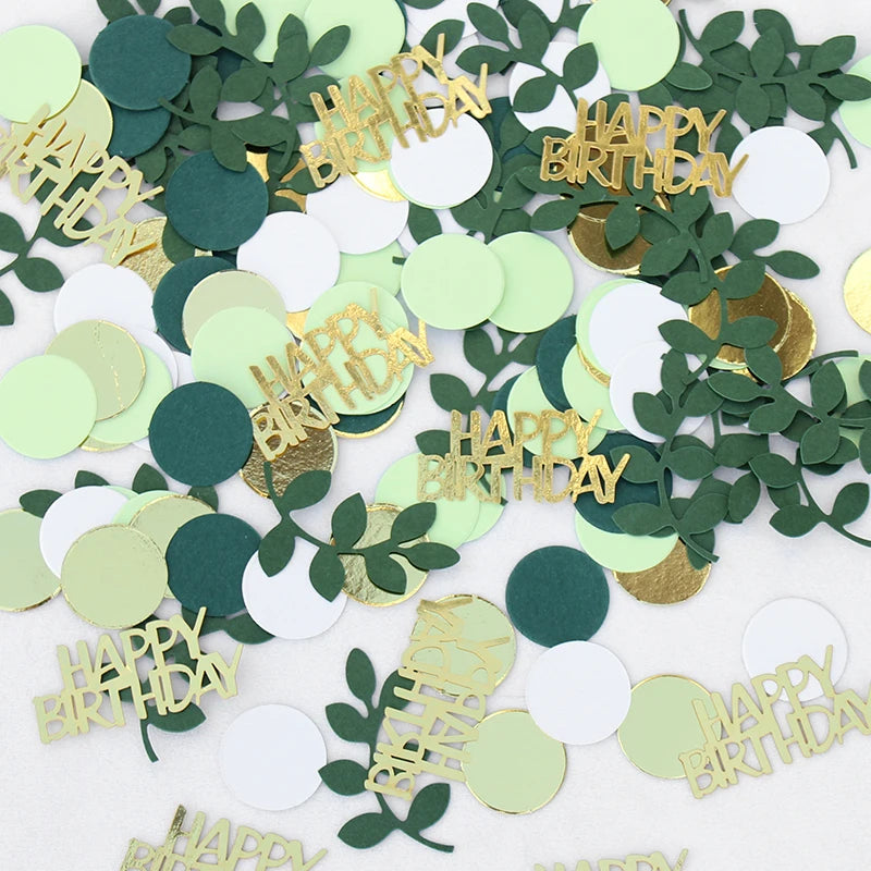 Confettis Anniversaire Champêtre Design