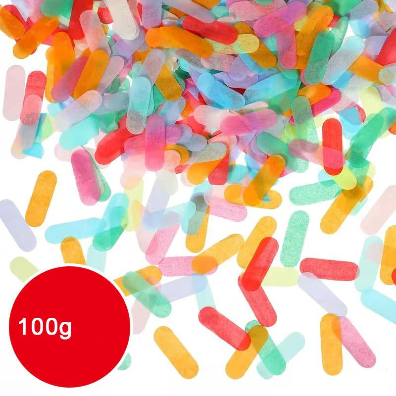 Confettis Arc-en-Ciel Colorés Chic