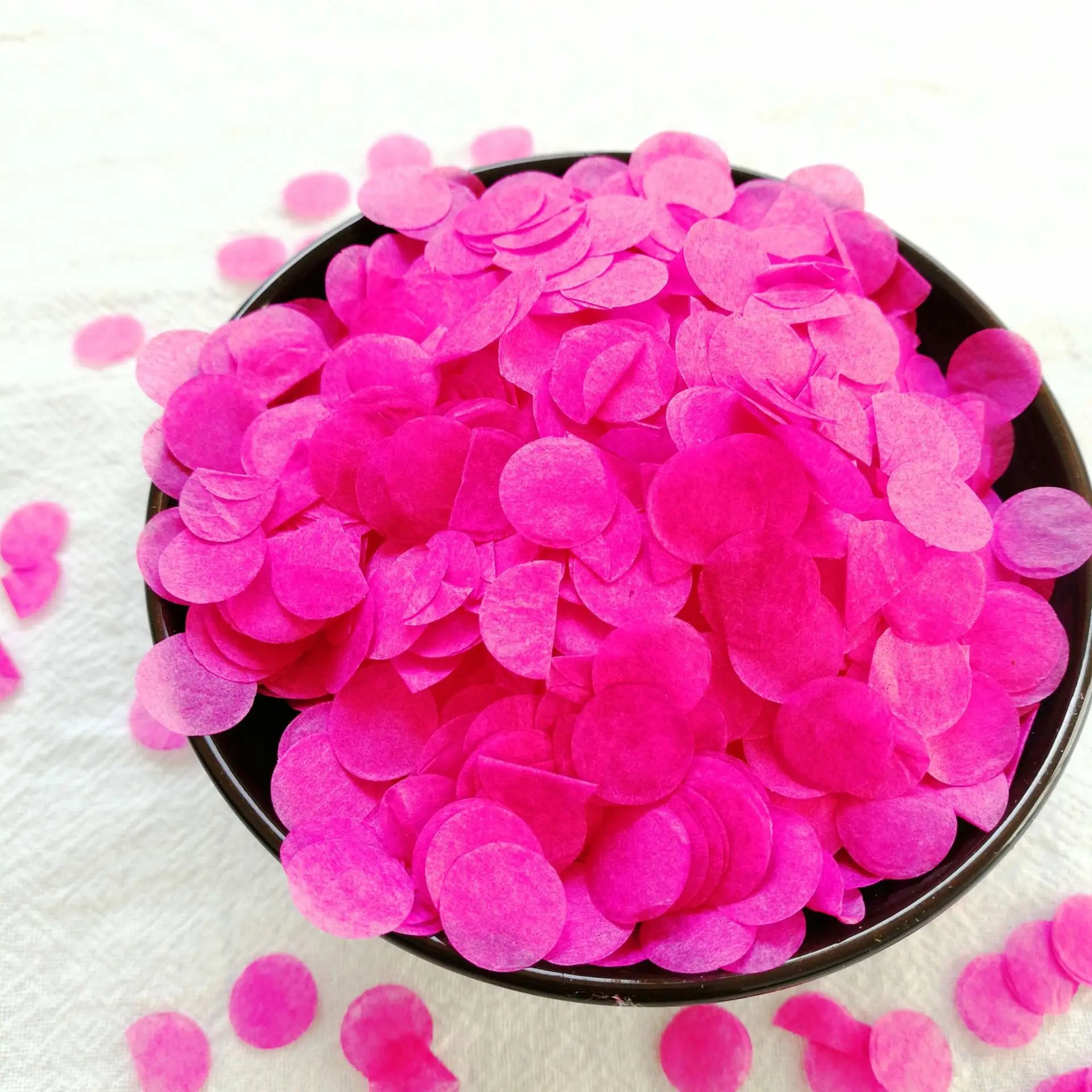 Confettis Décoratifs Fuchsia Chic