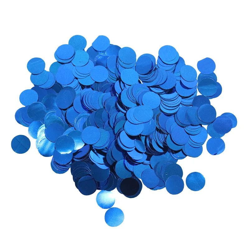 Confettis Festifs Bleus Elégant Durable