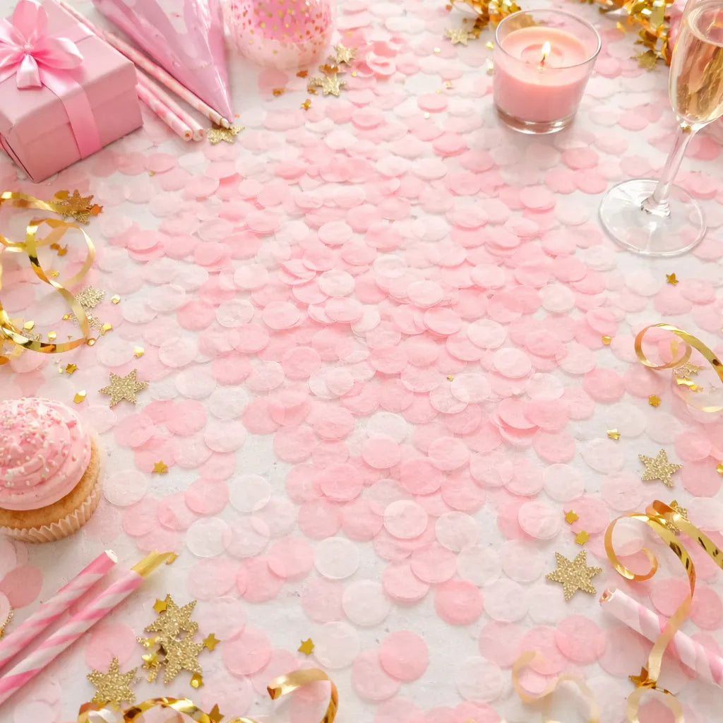 Confettis Pêche en Tissu