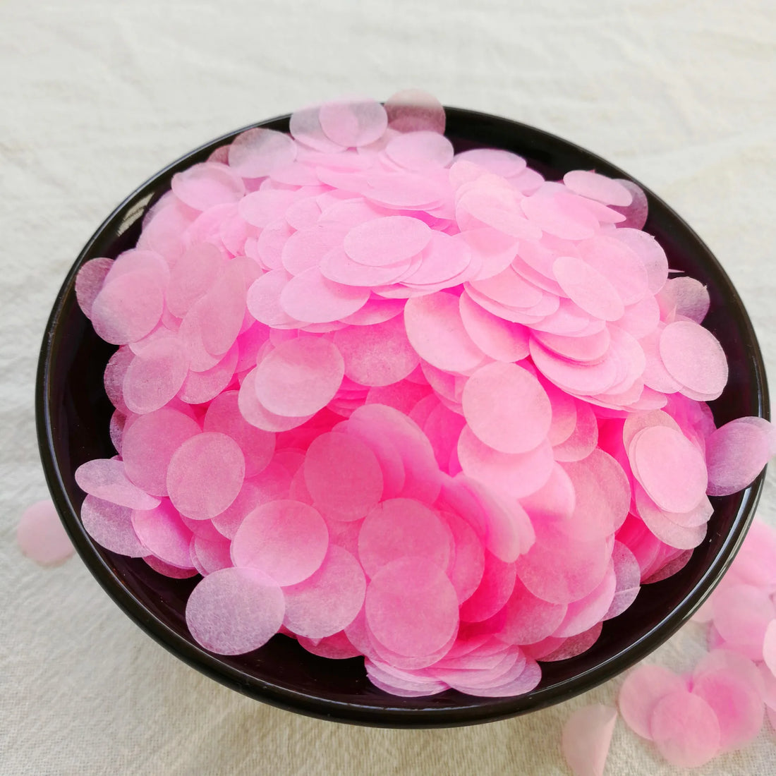 Confettis Roses Biodégradables Chic