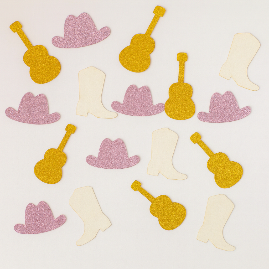 Confettis de Table Cowboy Mignon