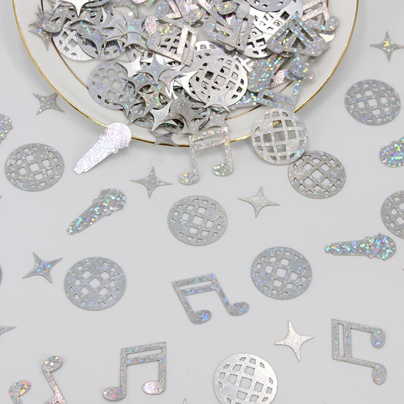 Confettis de Table Thème Disco Original