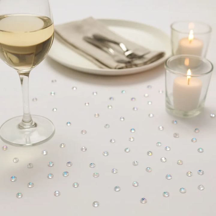 Confettis en Cristal Acrylique Irisé