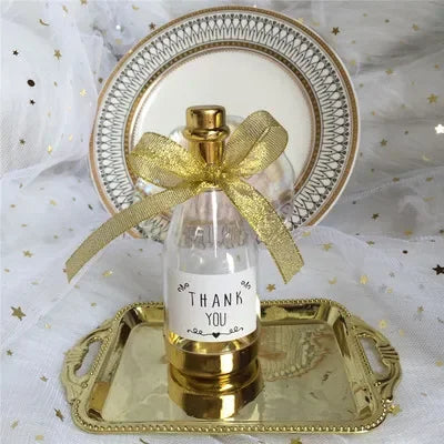 Contenant à Dragées Mariage Doré Original luxe