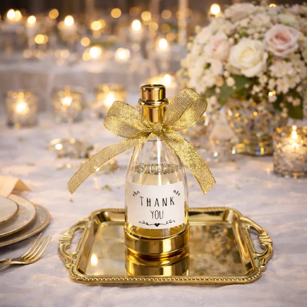 Contenant à Dragées Mariage Doré Original royal