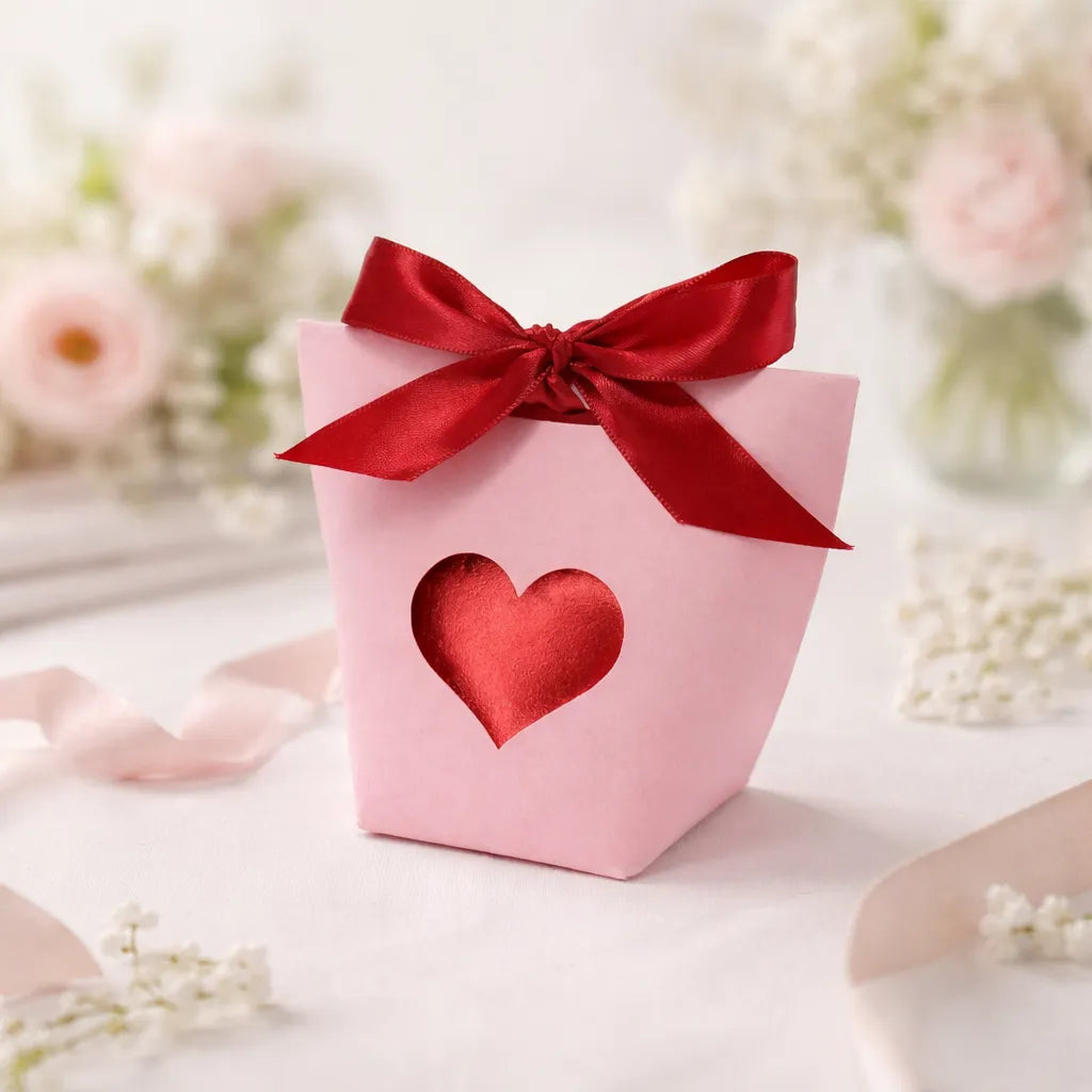 Contenant à Dragées Mariage à Nœud