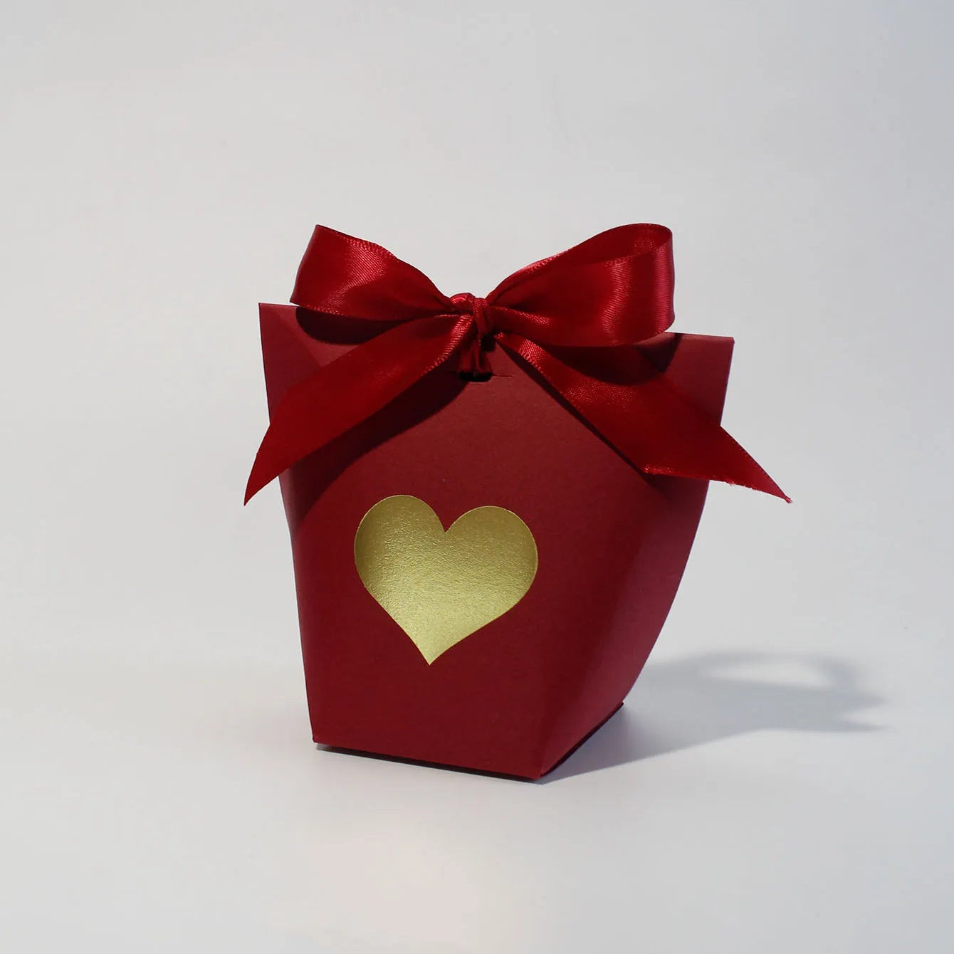 Contenant à Dragées Mariage Raffiné à Cœur Chic