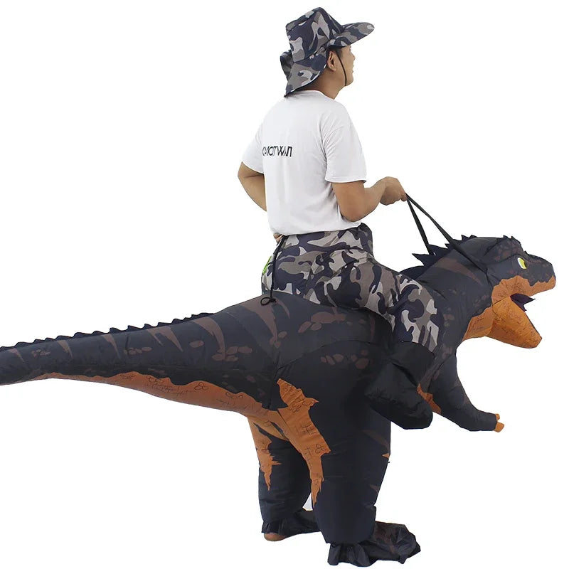 Costume Dinosaure Gonflable Humoristique Fantaisie