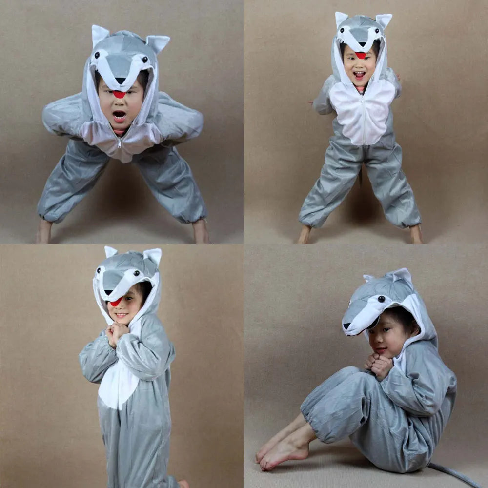 Costume Loup Mignon Enfant de qualité