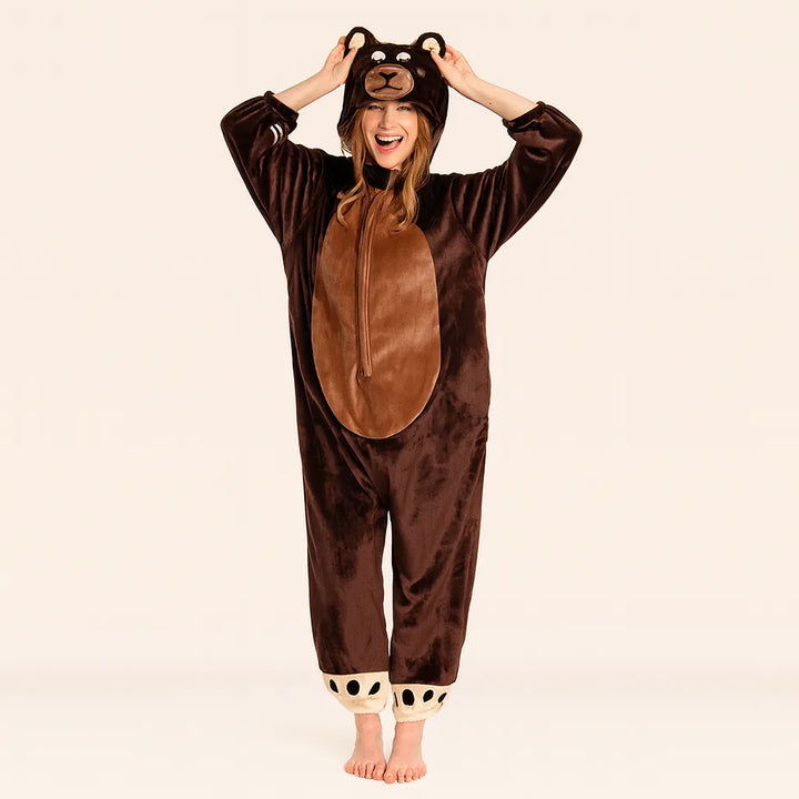 Costume Ours Brun Adulte
