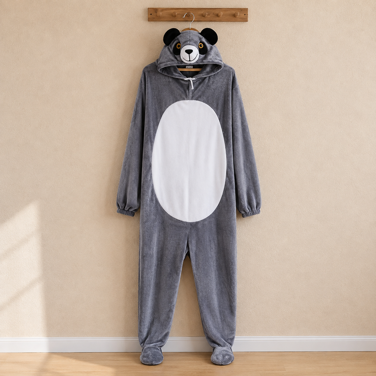 Costume Ours Gris Adulte Rigolo