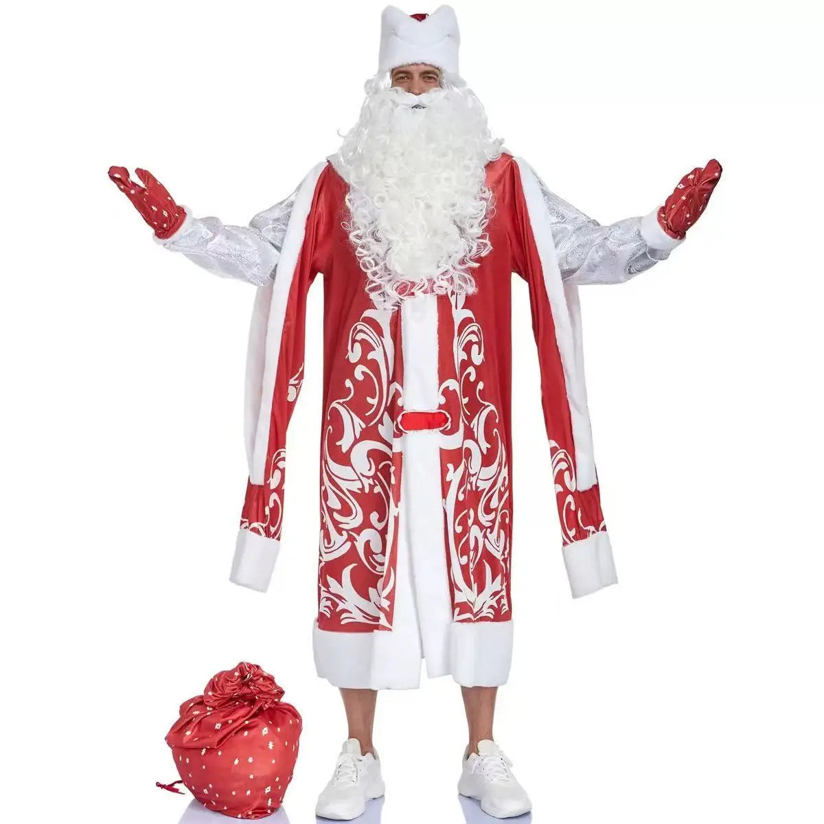 Costume Père Noël Accessoirisé Minimaliste