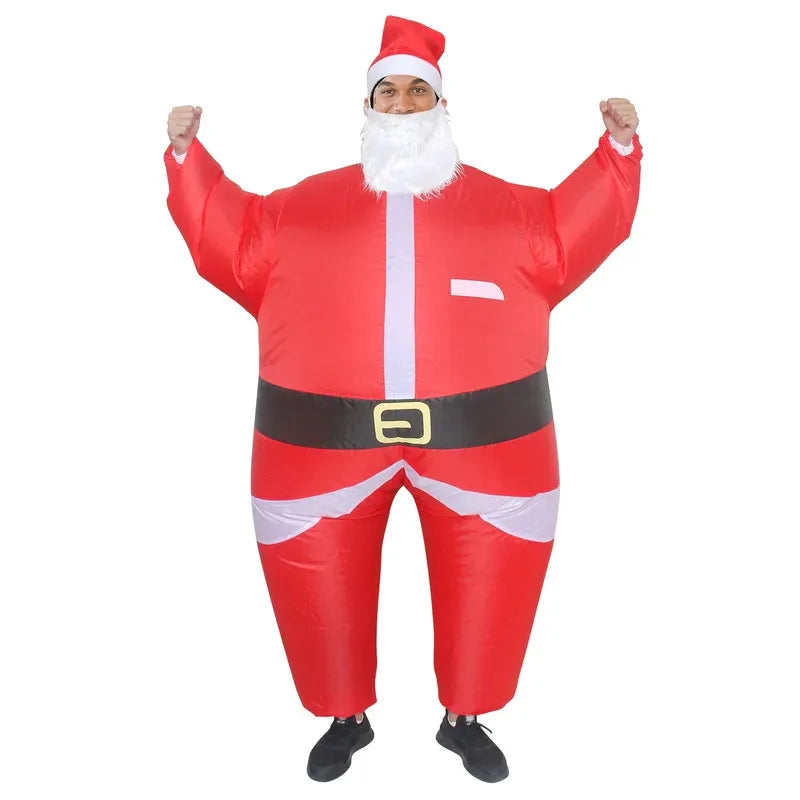 Costume Père Noël Ludique Gonflable festif 
