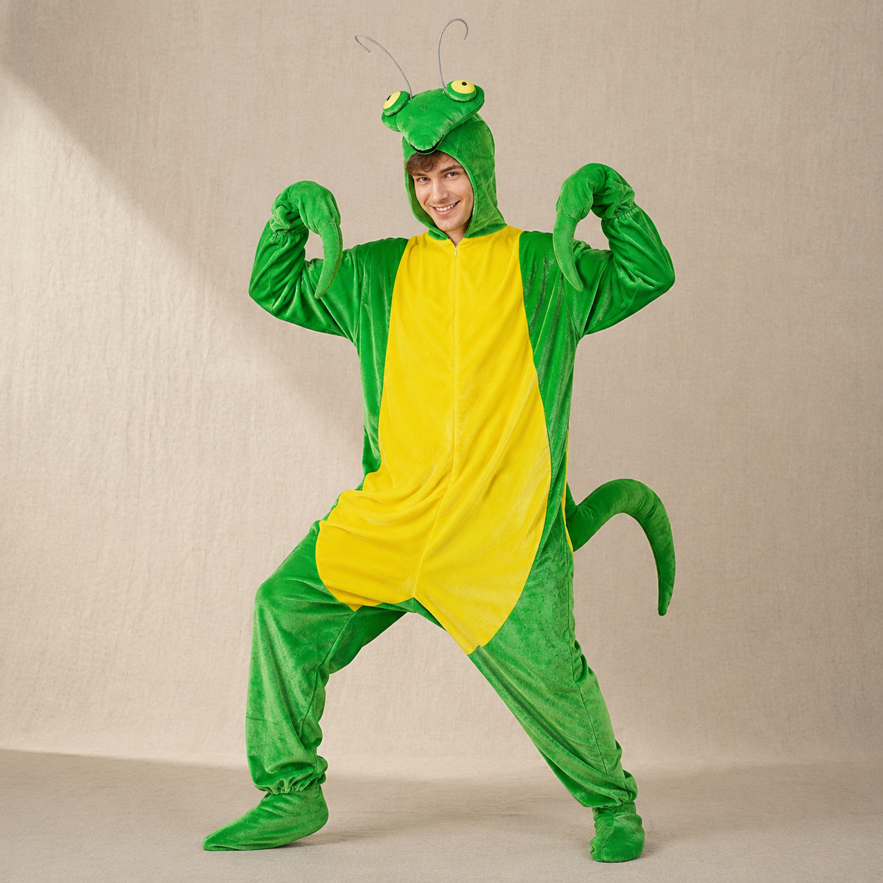 Costume Vert Mante Religieuse Rigolo