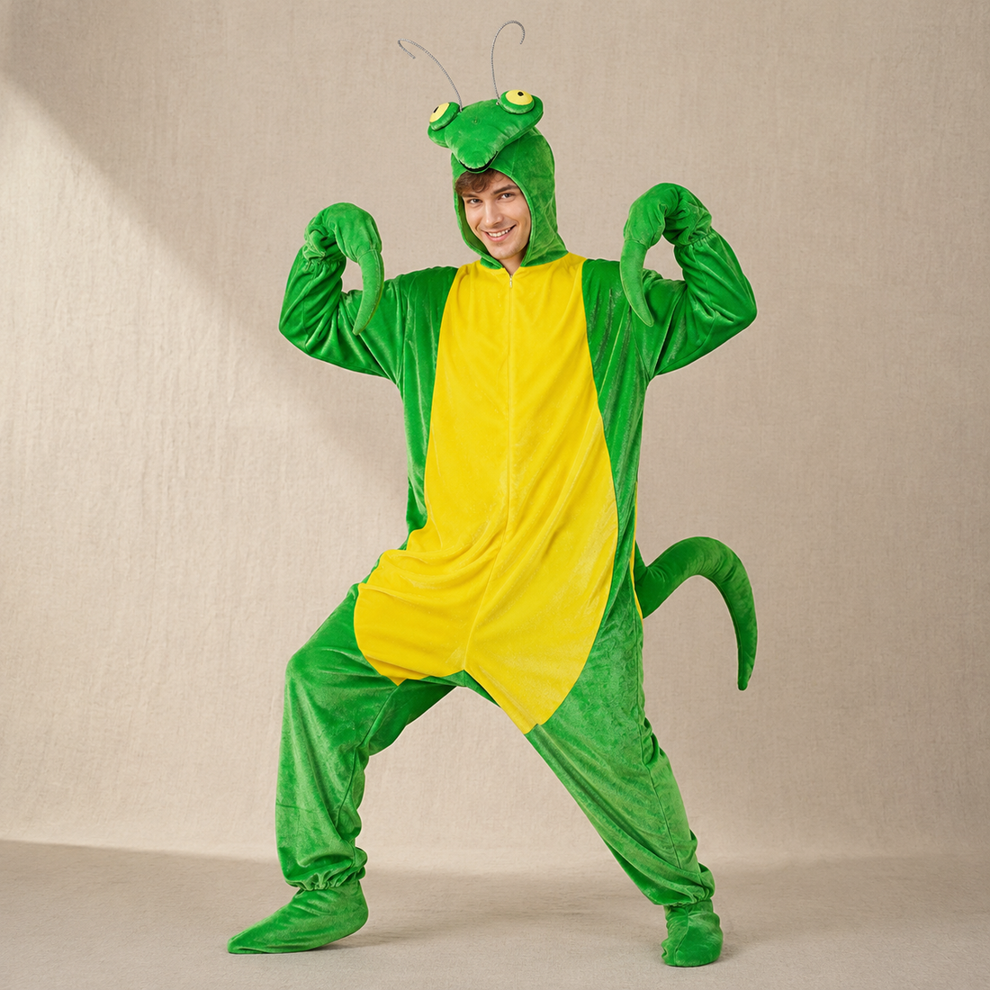 Costume Vert Mante Religieuse Rigolo