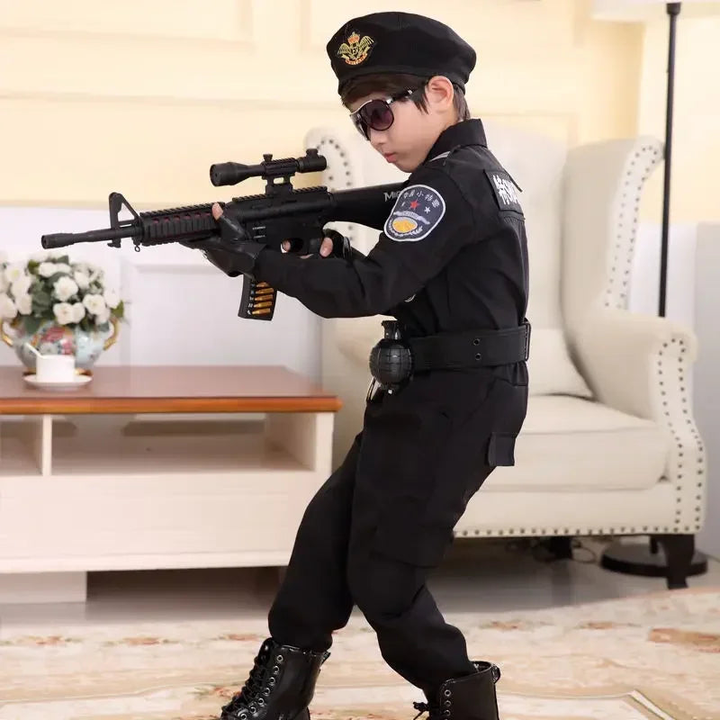 Costume de Policier avec Accessoires Stylé