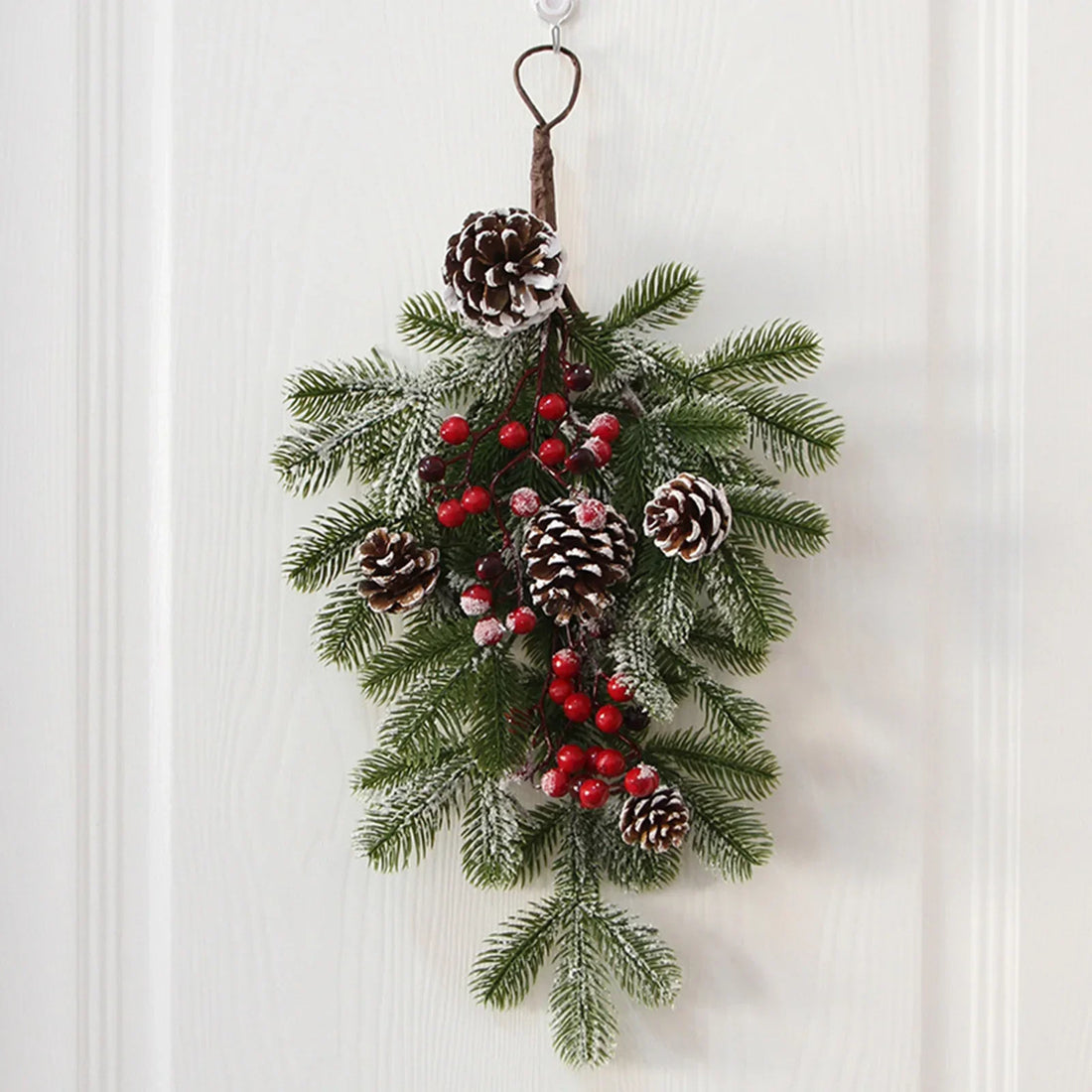 Couronne Noël Pommes de Pin Originale