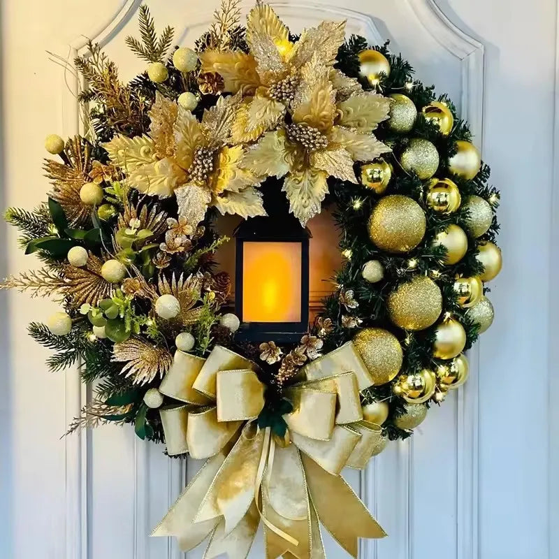 Couronne de Noël Or