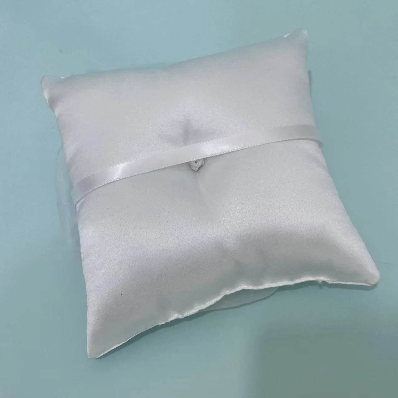 Coussin Alliance Blanc à Perles Durable