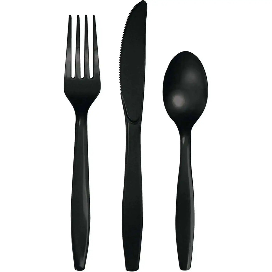 Couvert Jetable Noir