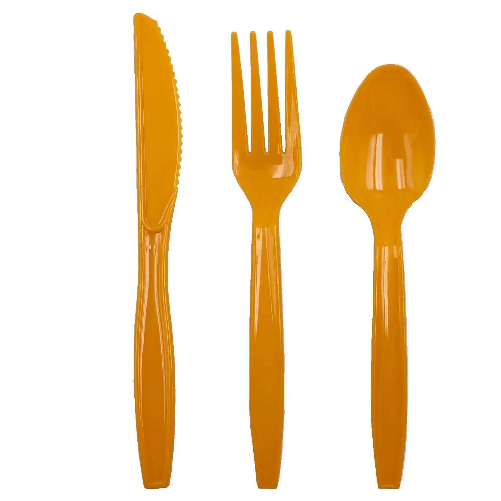 Couvert Jetable Orange