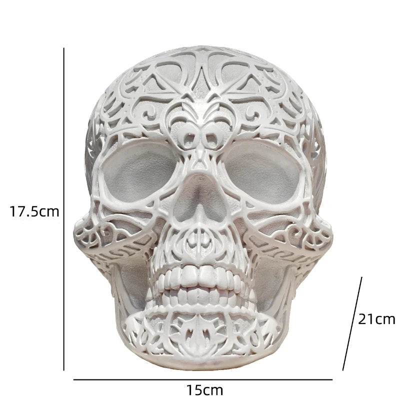 Crâne Squelette à Motifs Dimensions