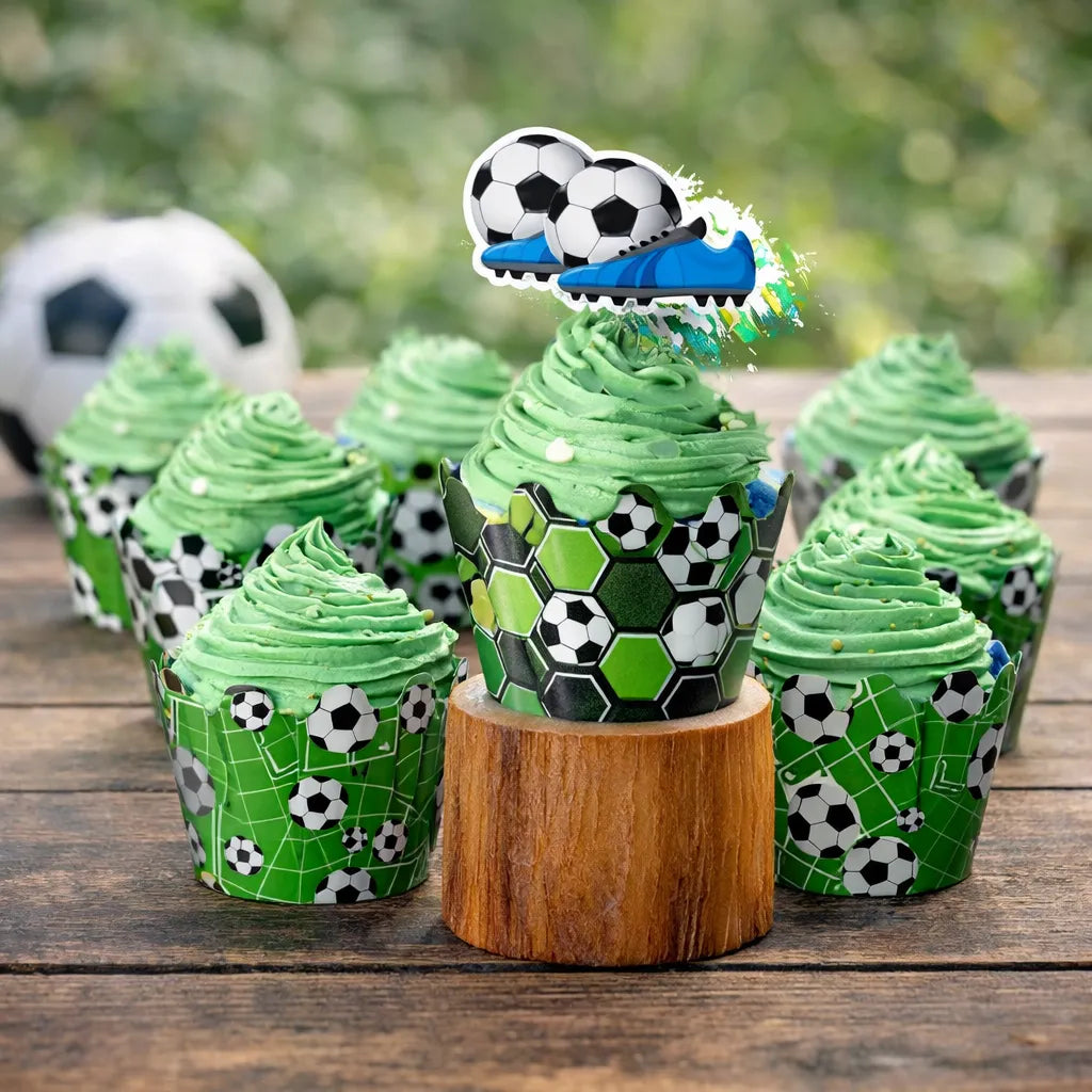 Cupcake Topper Football Unique