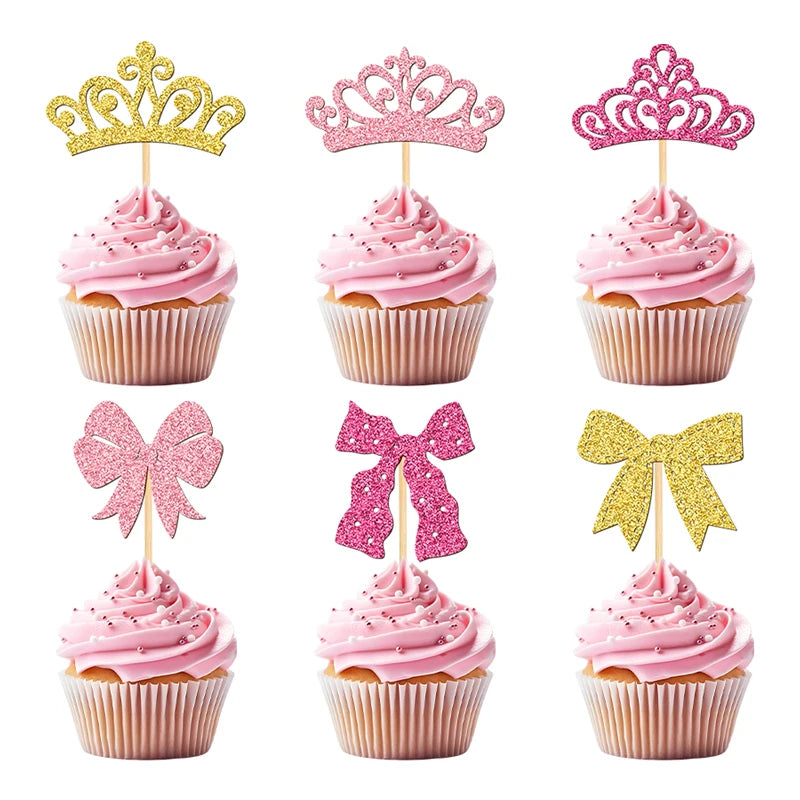 Cupcake Topper Princesse Chic