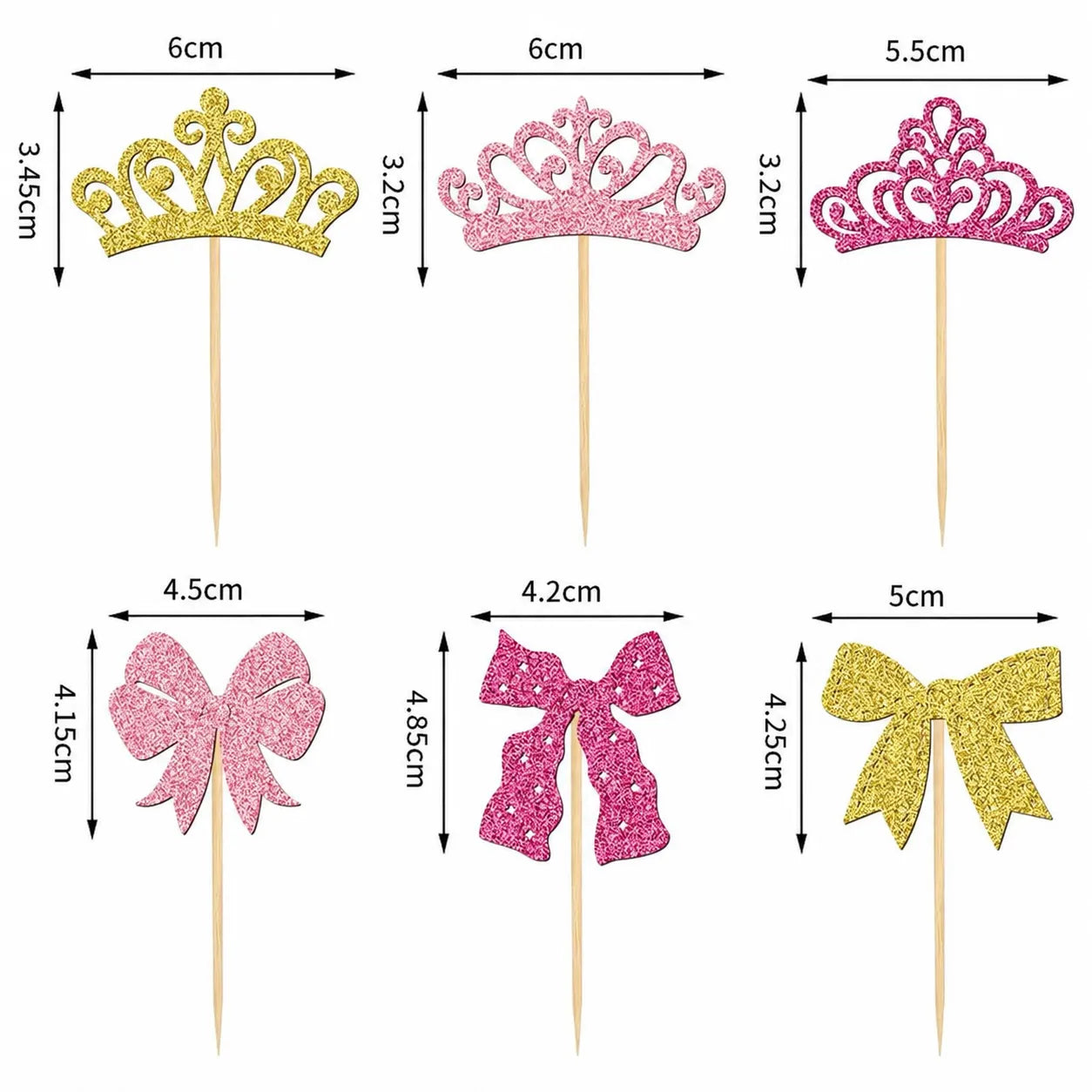 Cupcake Topper Princesse Durable