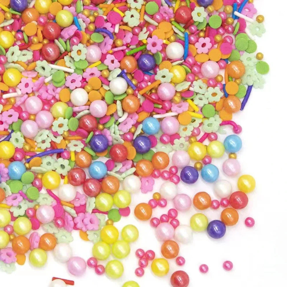 Déco Comestible Colorée pour Gâteau joyeuse