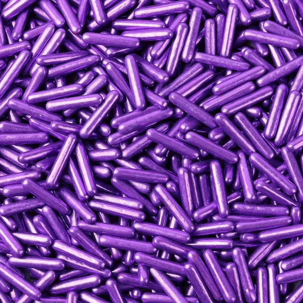 Déco Comestible Gâteau Violet Unique