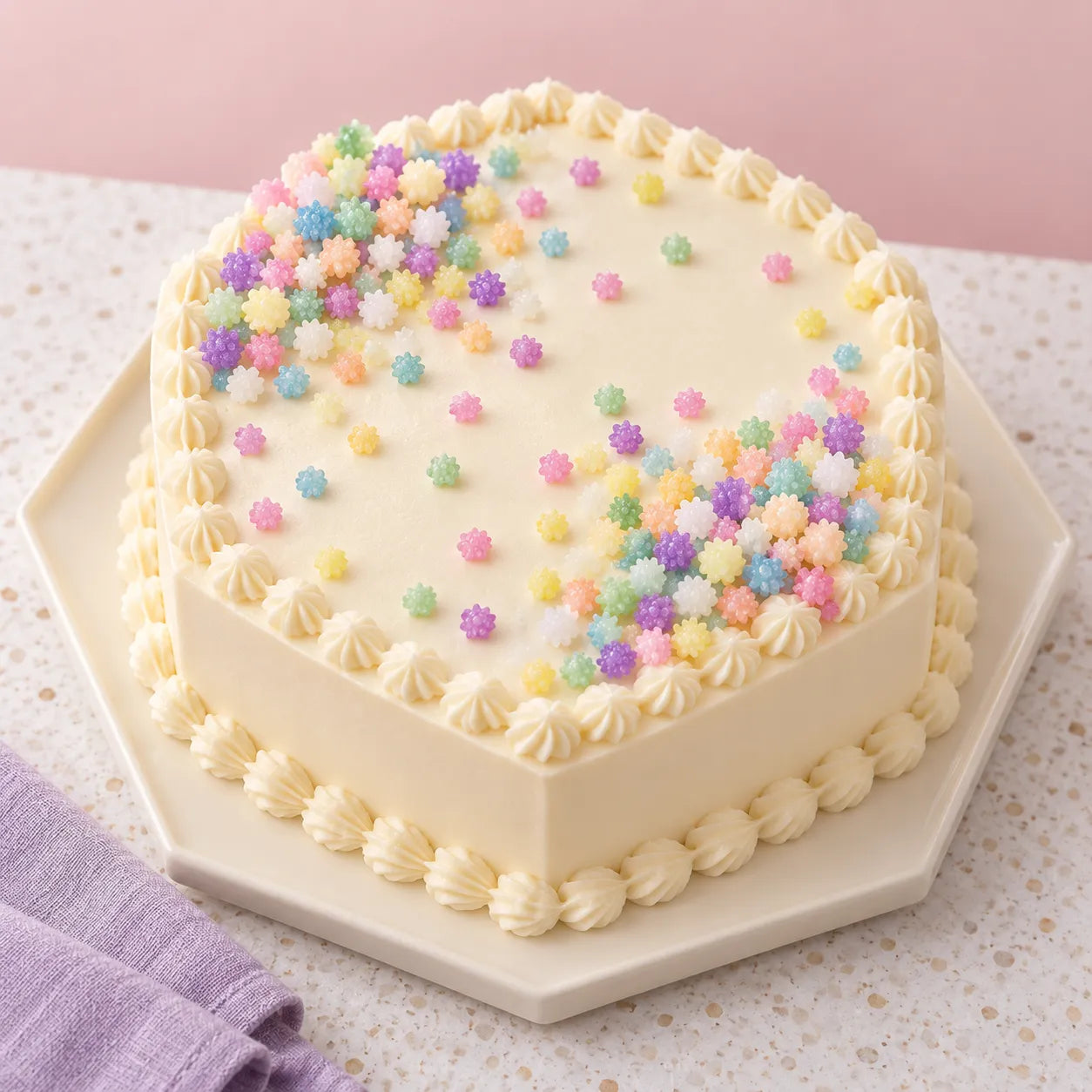 Déco Comestibles Pastel Gâteau Croquant