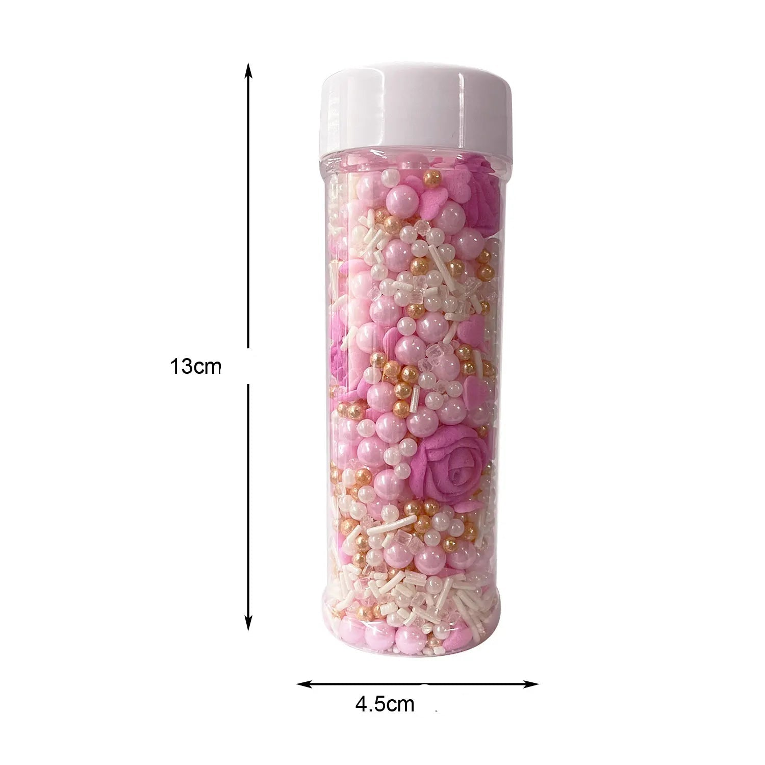 Déco Gâteau Romantique en Sucre Bouteille
