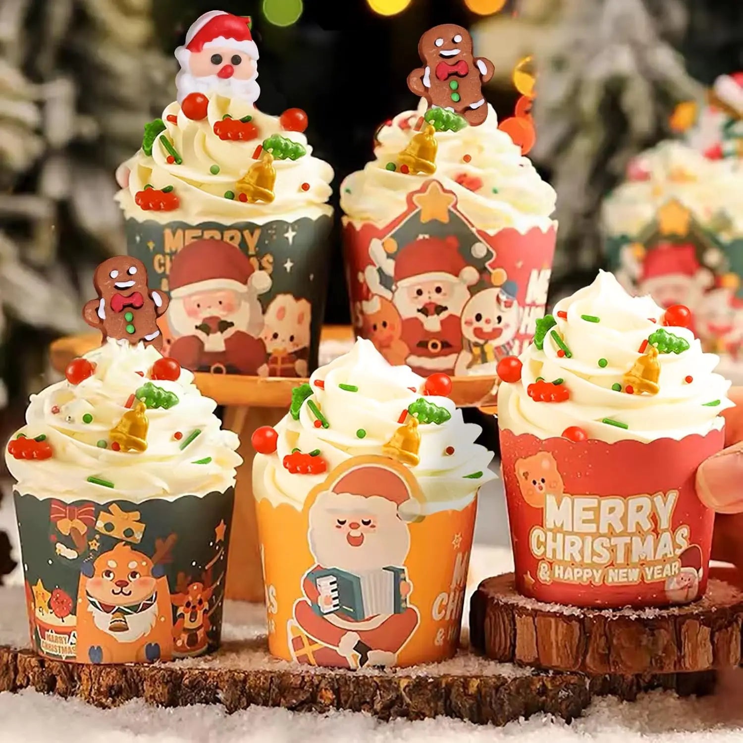 Décoration Gâteau Noël