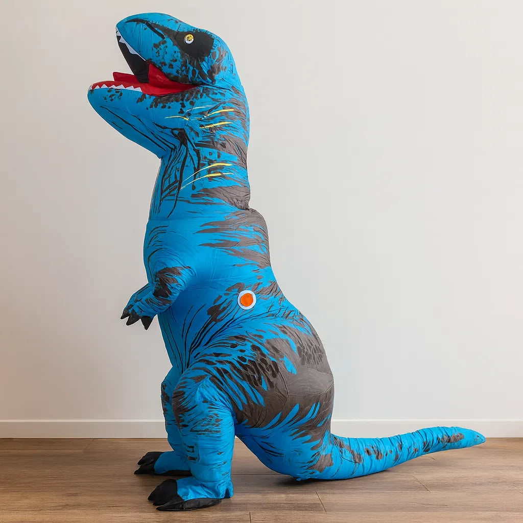 Déguisement Dinosaure Bleu