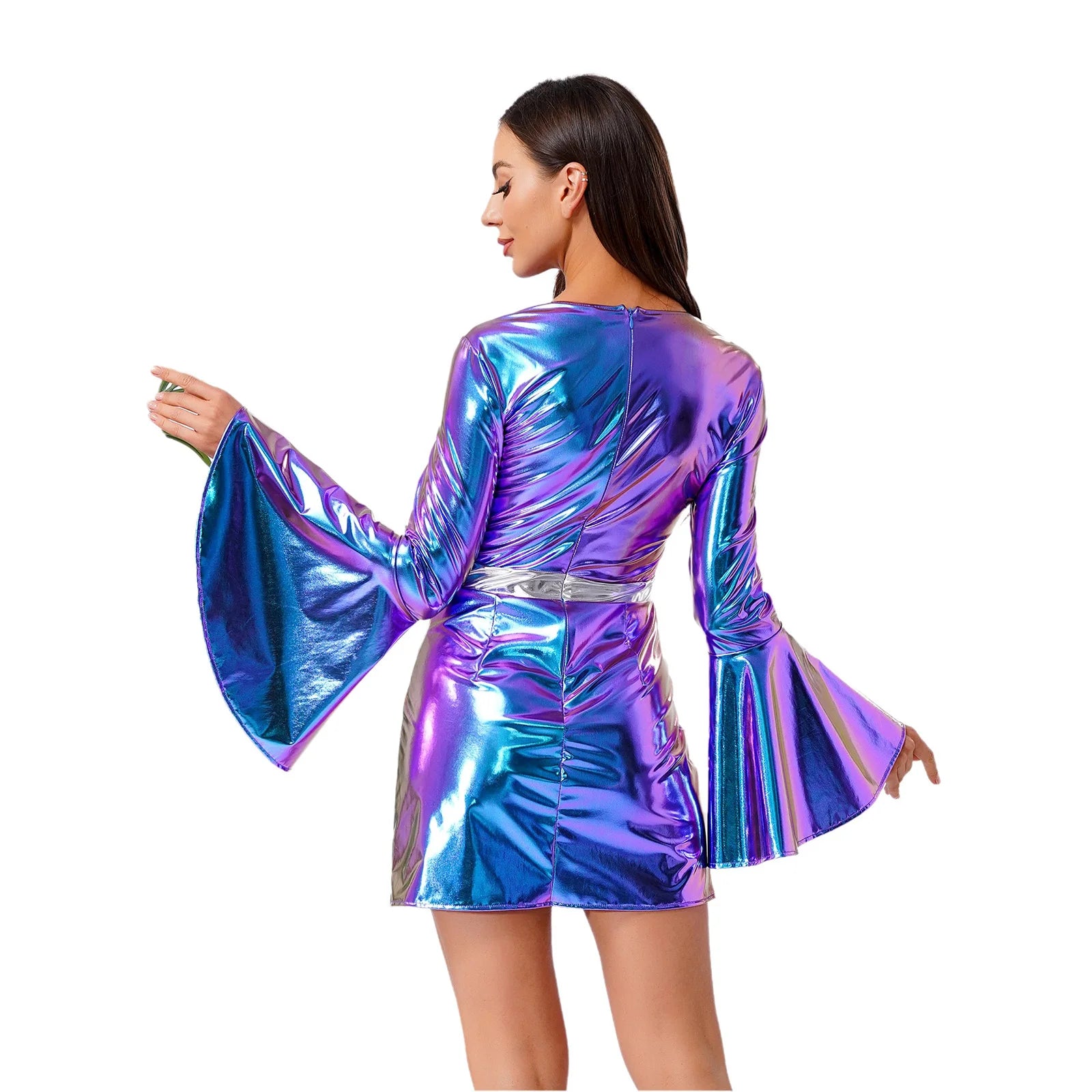 Déguisement Disco Robe Dos