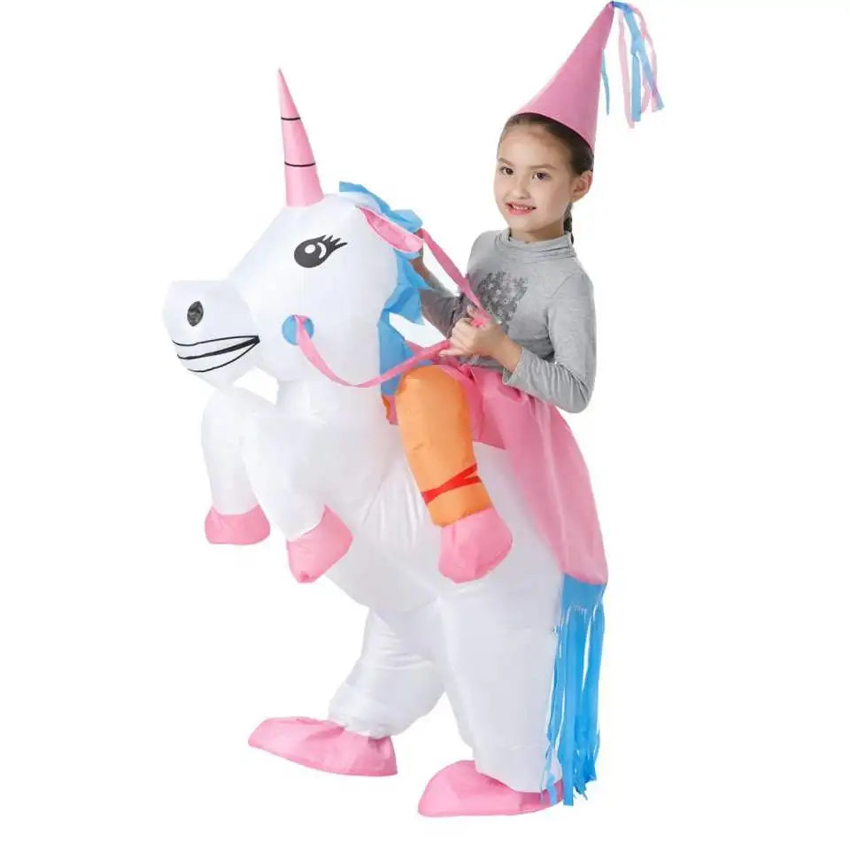 Déguisement Licorne Gonflable Enfant Stylé
