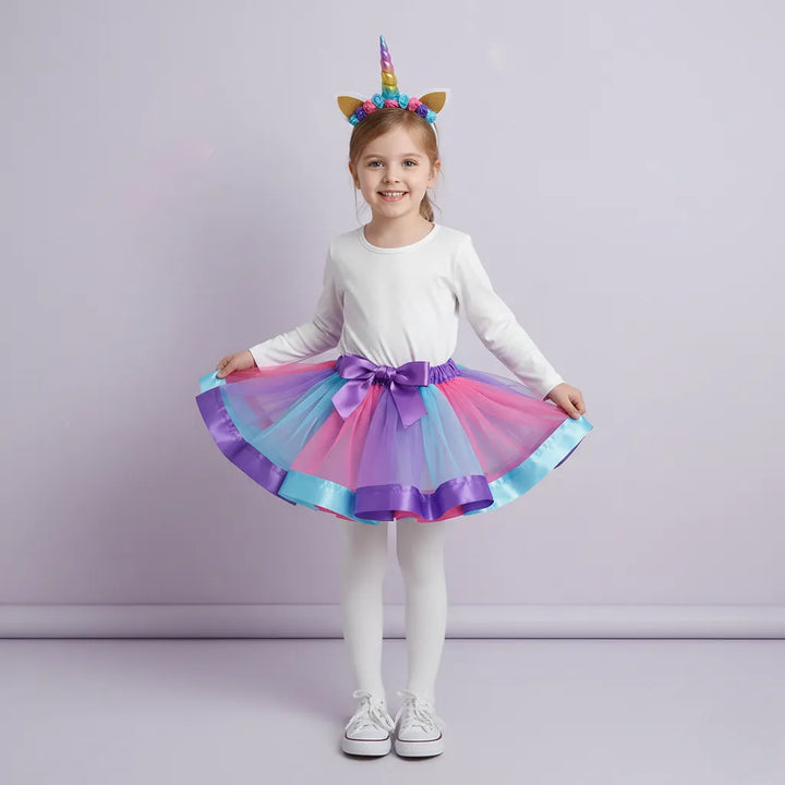 Déguisement Licorne Rose et Violet