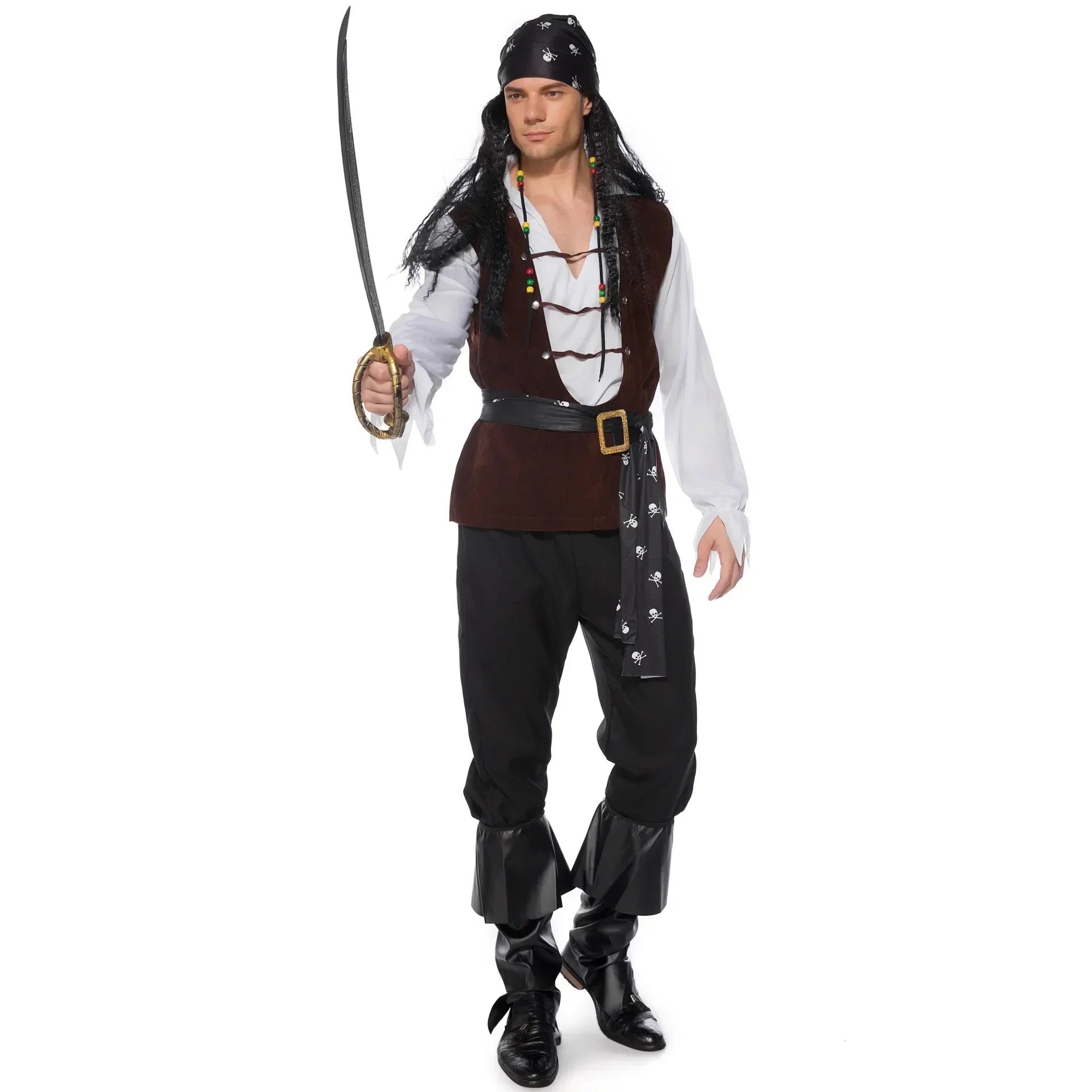 Déguisement Pirate Homme Design Extensible 
