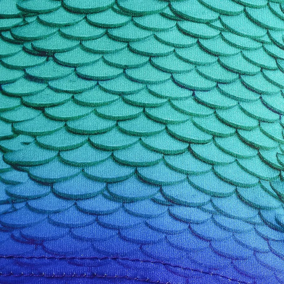 Déguisement Sirène Deux Pièces Avec Accessoires Écailles