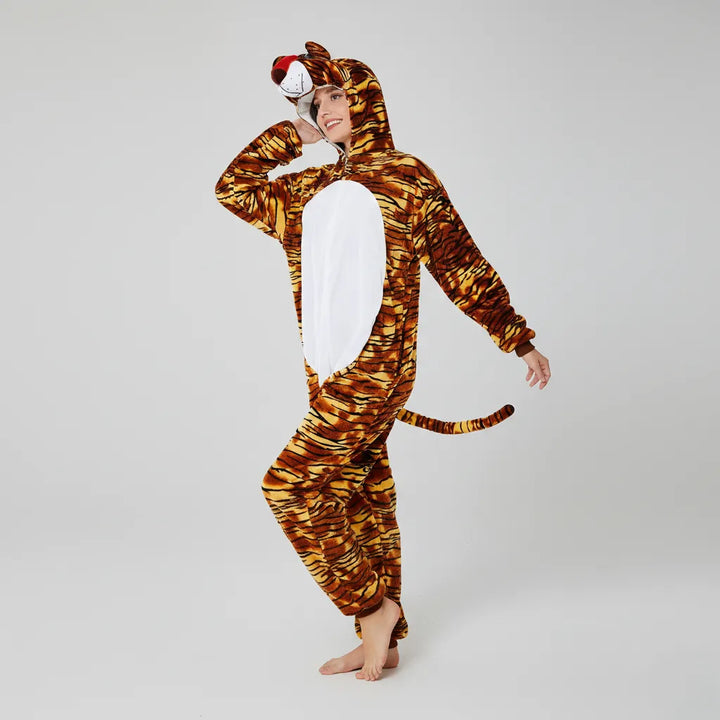 Déguisement Tigre Adulte Douillet