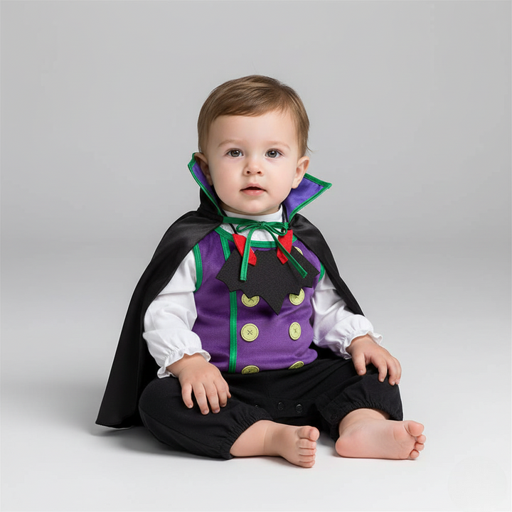 Déguisement Vampire Noir et Violet